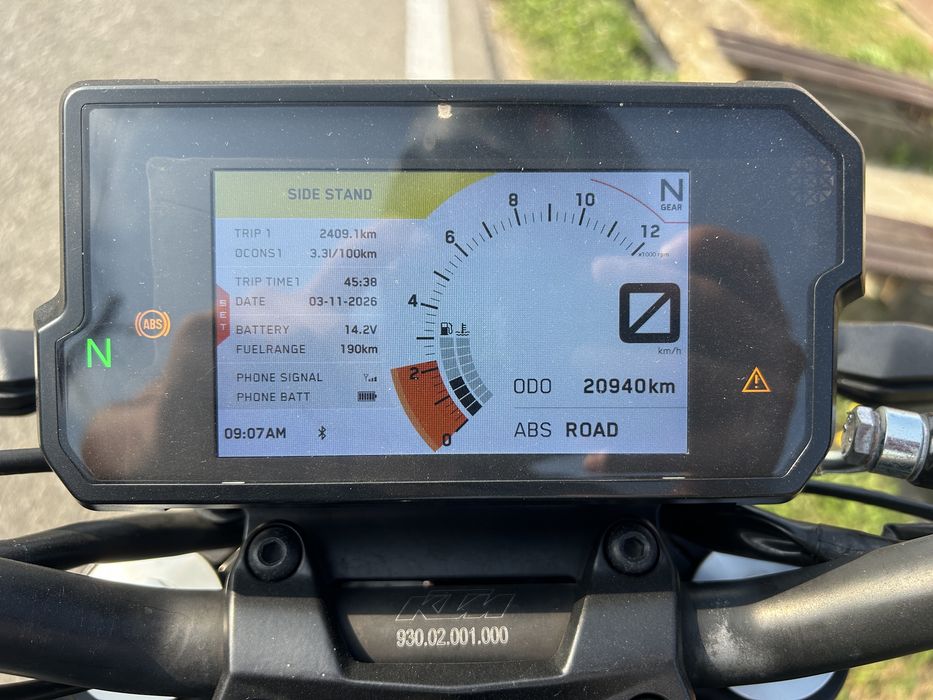 Vand ktm duke 125