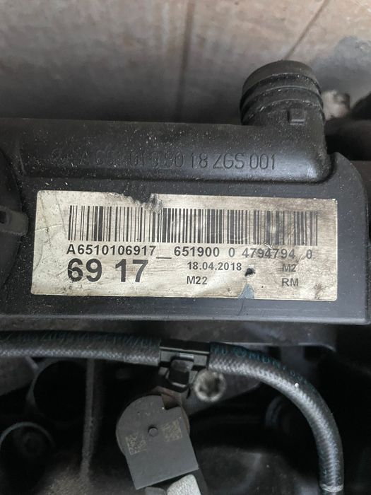 Двигател 220CDI Mercedes CLA 2018