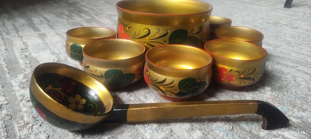 Деревянная посуда.