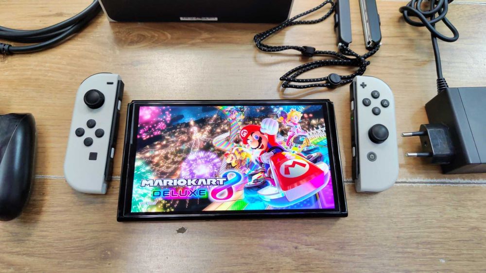 Nintendo Switch Oled, 256gb, Zelda Tears,  Mario, Pokemon - 30 jocuri
