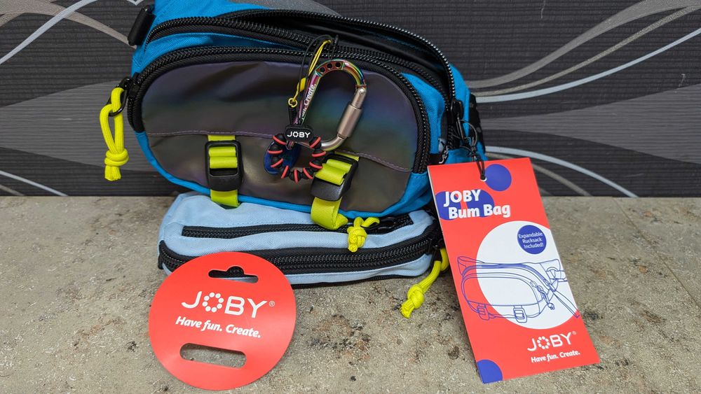 Borsetă Joby Bum Bag 2-in-1 cu Rucsac Extensibil – NOUĂ cu etichetă