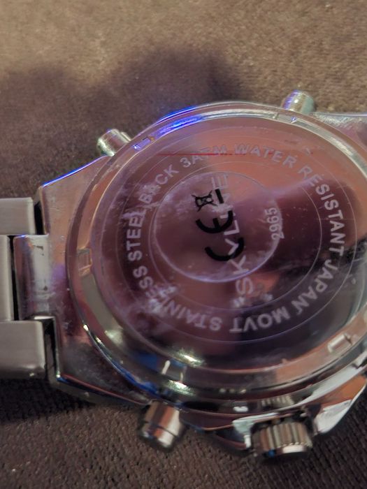 Мъжки часовник Skyline WR30M с двойно време, хронограф, 3 АТМ