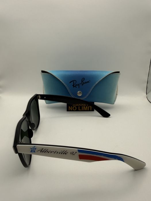 Ochelari de soare Bausch and Lomb Ray-Ban 1992 Albertville Winter Olympic, ediție limitată.