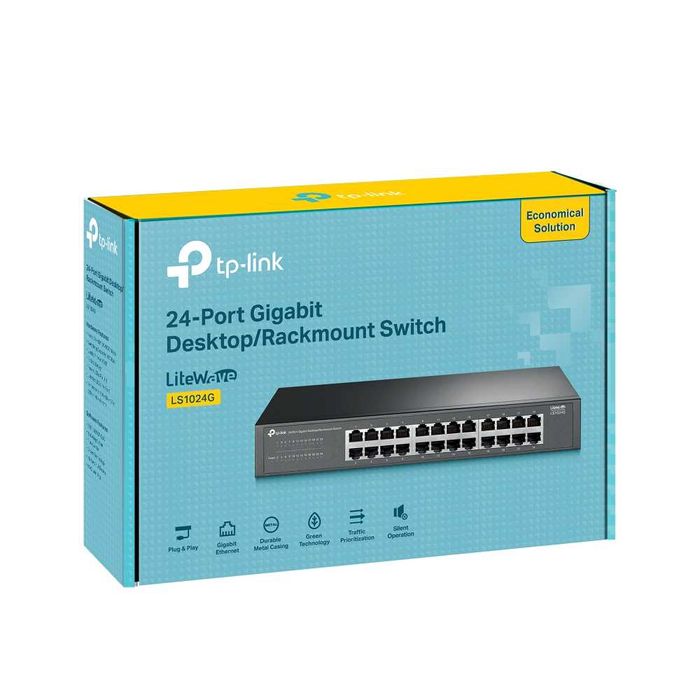 Сетевой коммутатор Omada	TP-Link	LS1024G