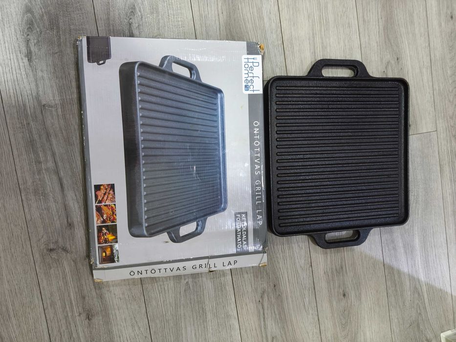 Grill fonta reversibil