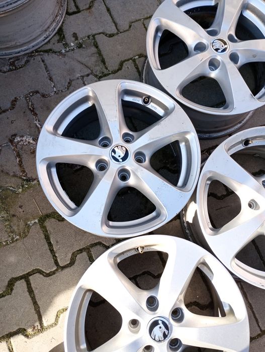 4 jante 5x112 R16 skoda octavia 2.3 yeti superb