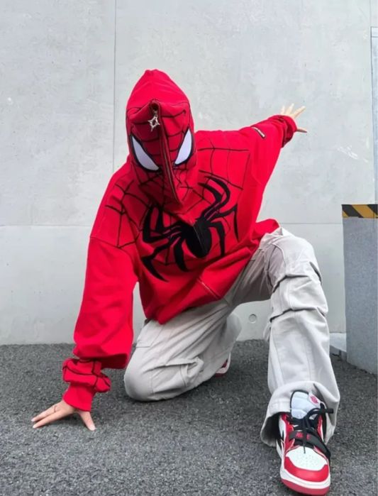 кофта человек паук