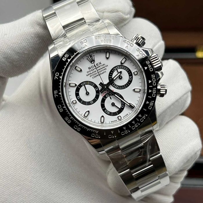 rolex daytona 40mm Panda