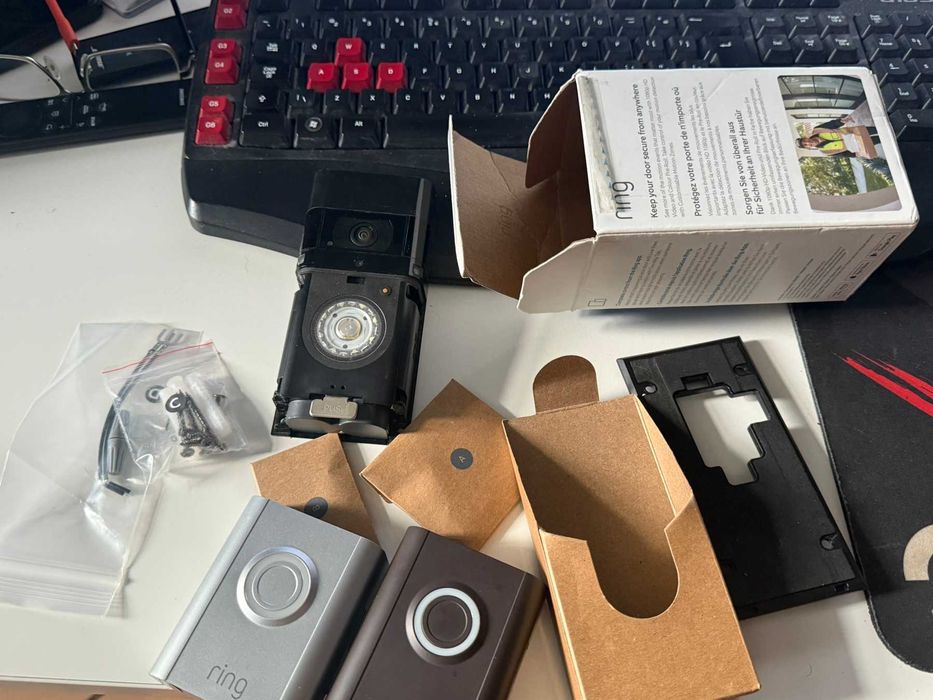 Ring  Doorbell 3 Plus Видео звънец Wifi безжичен Смарт камера /Вътрешна камера Ring 1080P HD видео с WiFi