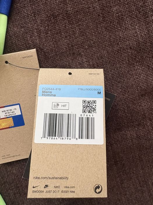 Tricou FC Barcelona sezon 2025-2026 marimea M slim fit