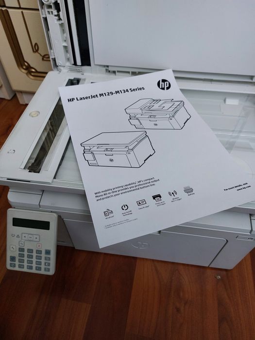 МФУ HP Pro M130fn
принтер, сканер, копир.