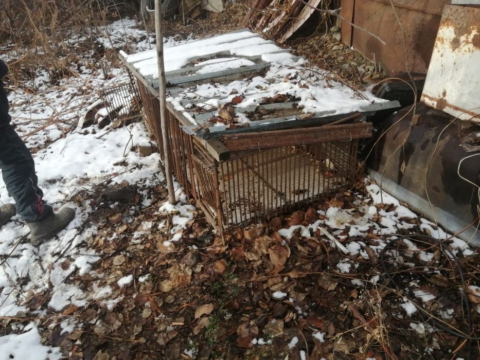 Клетка металическая