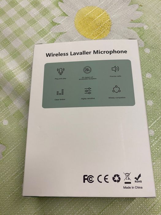 Безжичен микрофон за мобилен телефон