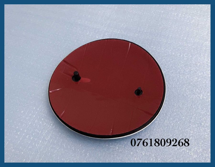 Emblema Skoda pentru portbagaj / haion cu logo verde 80mm