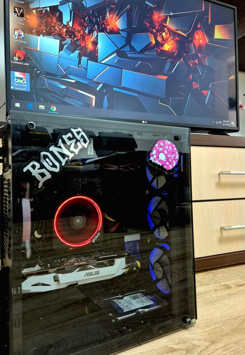 PC Ryzen 5 2400G / GTX 1060 6GB / 16GB RAM / SSD 500GB