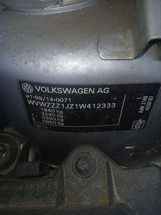 Vw  Bora 1.9 tdi
