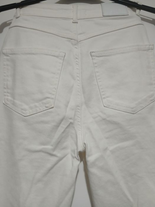 Blugi adolescenti albi marca XSide masura 36 noi fara eticheta