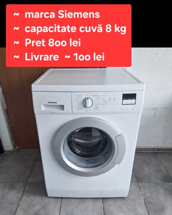 Masini de spalat rufe automate import Germania.  C710