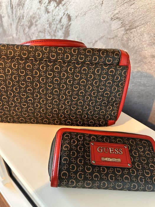 Vand SET geanta + portofel GUESS