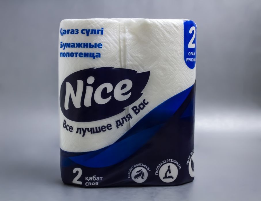 Бумажное полотенца от бренда Nice