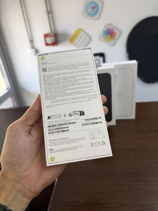 Vand Iphone 16 128Gb White /Black /teal Nou(Sigilat)