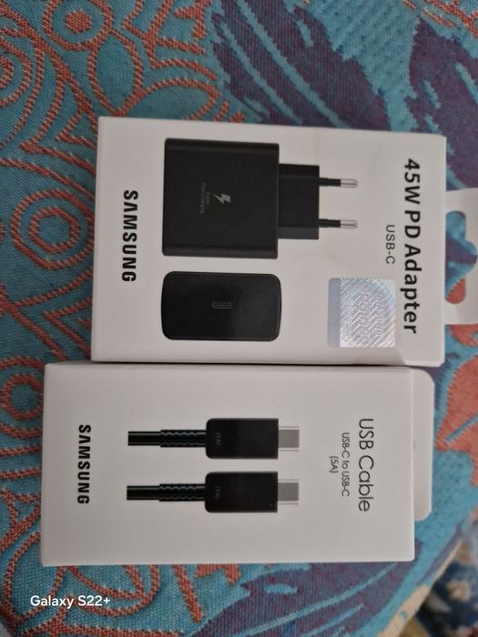 Оригинал зарядка для Samsung 45w