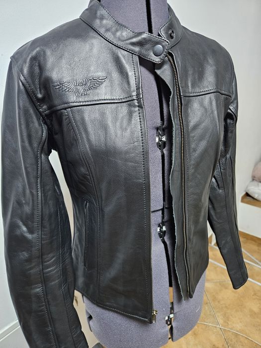 Geacă moto de damă din piele Rypard XS