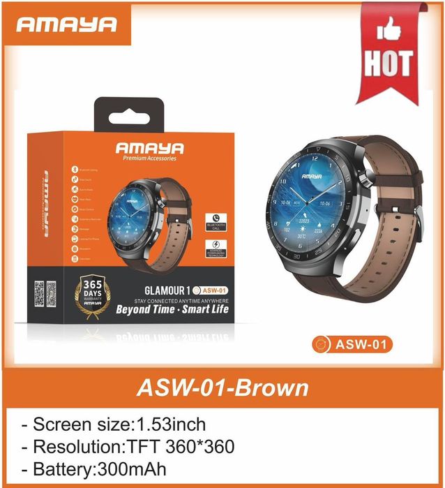 Новые смарт-часы для Android / iPhone