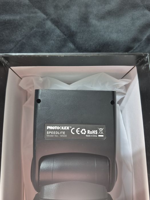 Blitz manual Photoolex M500 Led Canon, Nikon, Sony