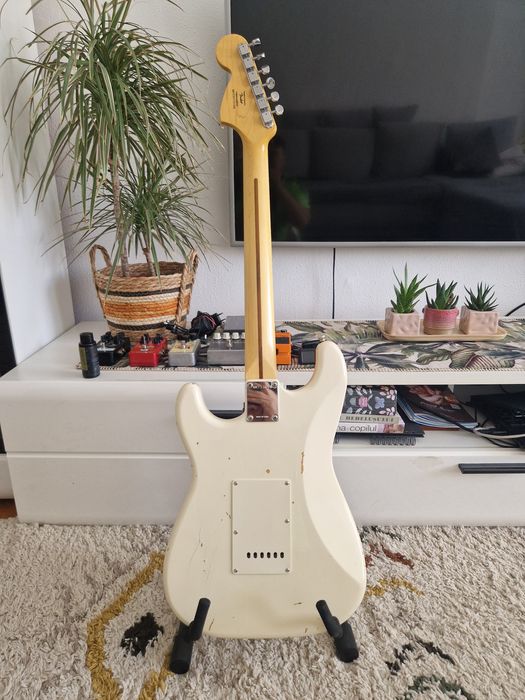Vand Squier stratocaster partcaster 1997+Grif de Stratocaster Modified