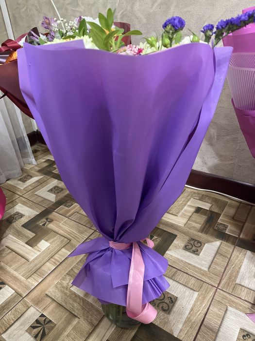 Букет цветов свежие