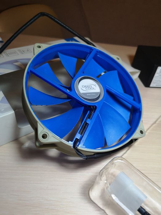 Вентилятор  DEEPCOOL UF140, 14cm, Gray-Blue