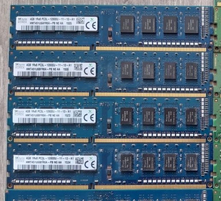 Placute RAM DDR3, 16 GB (4 x 4GB)