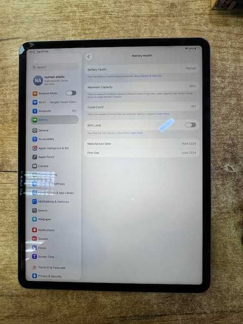 IPad Air M2 13inch Wi-Fi 128GB Silver