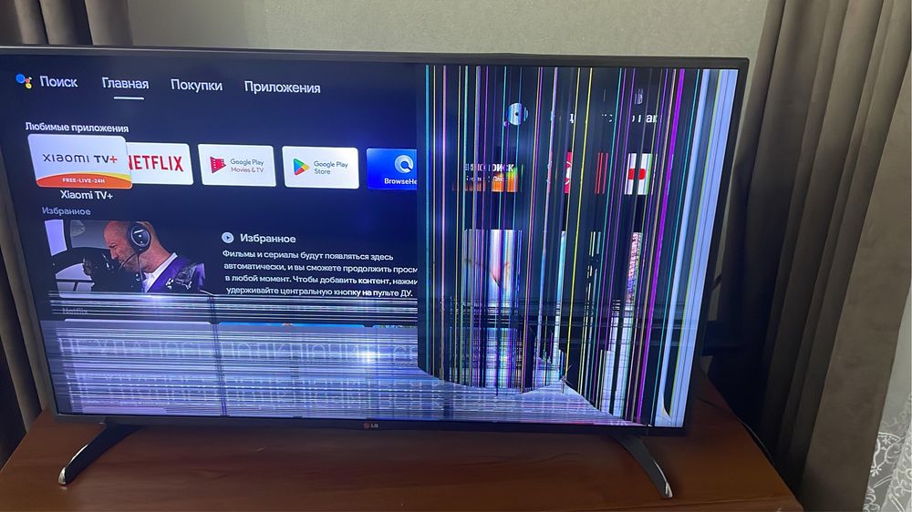 Продам телевизор LG на запчасти