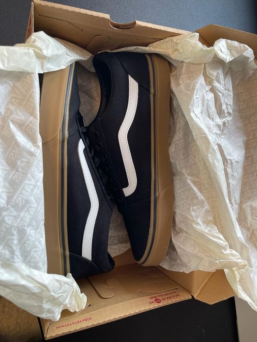 Pantofi VANS Ward (Canvas) Black/Gum mărime 43