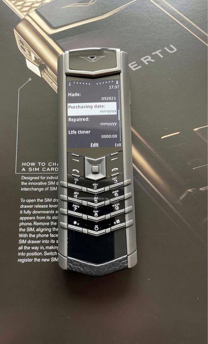 Vertu Signature Zirconium 4G 2021 Special Edition