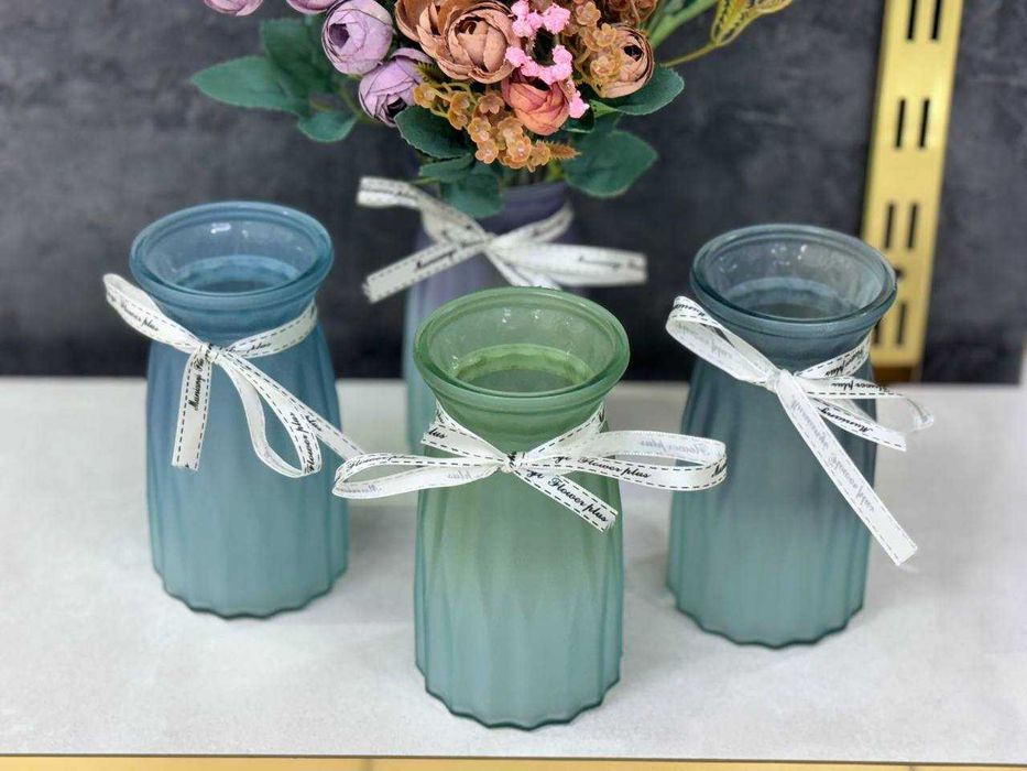 Ваза из Стекла для Цветов и Декора