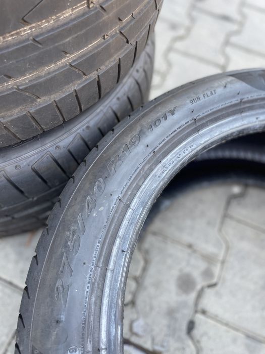 2x 275 40 19 Pirelli Pzero RUNFLAT (*)