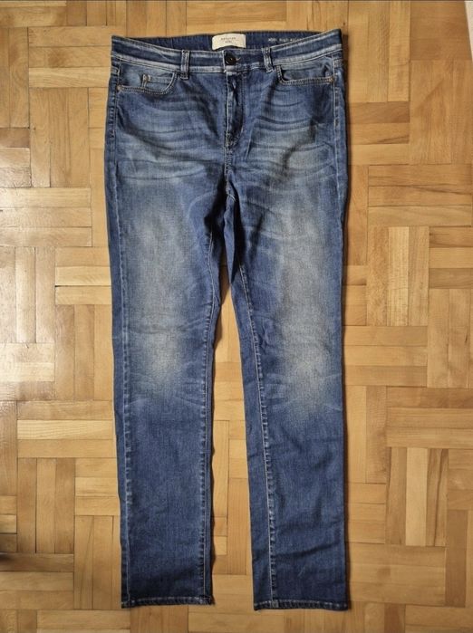 Blugi Max Mara Weekend Premium, High Waist Skinn, Damă - 46 (XL)