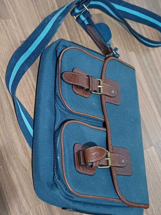 Geanta cu catarame din piele