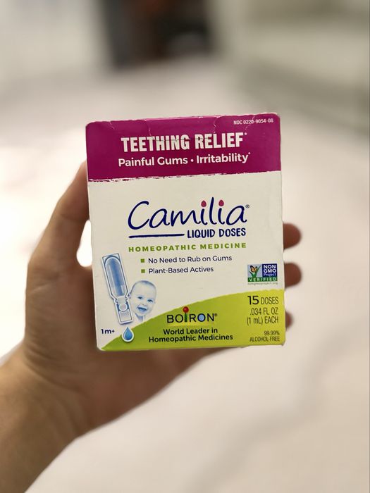 Camilia. Boiron. 15 доз. Капли при прорезывании зубов