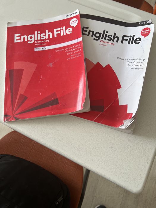 Elementry book  жазылган