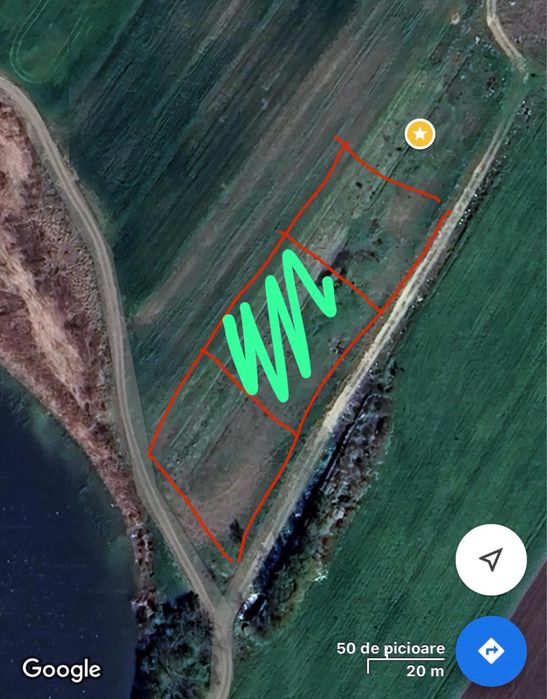 Teren comuna Berceni langa lac 50€ Oferta