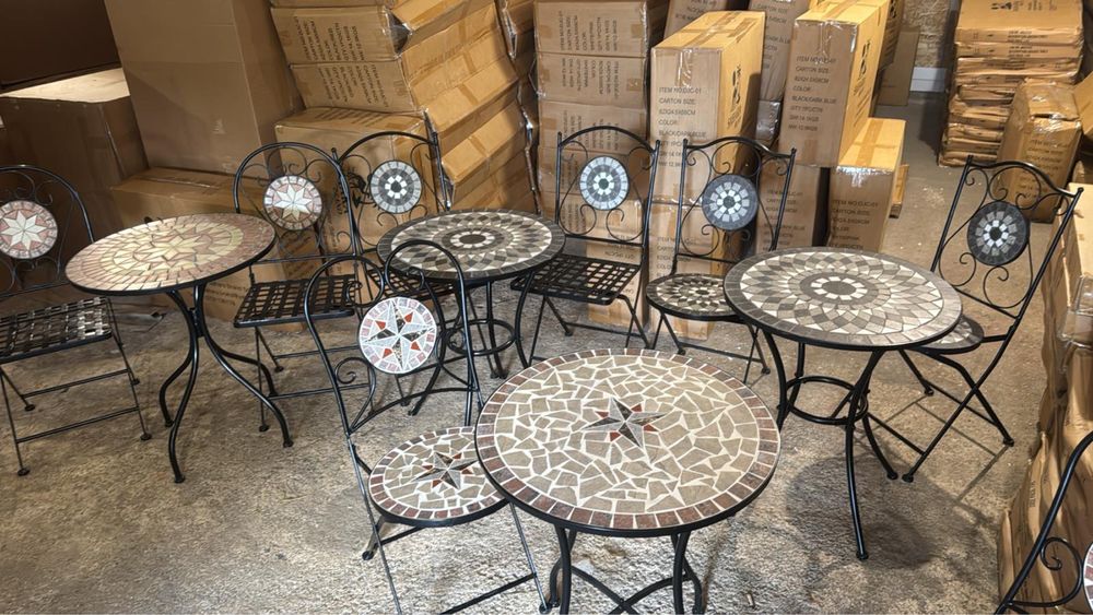 Set terasa mozaic