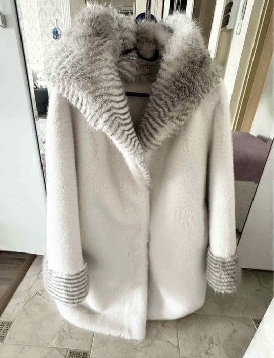 Шуба из эко норки