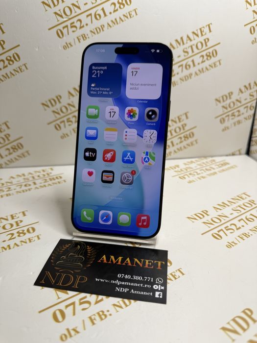 NDP Amanet Braila Iphone 16 Pro Max (53277)