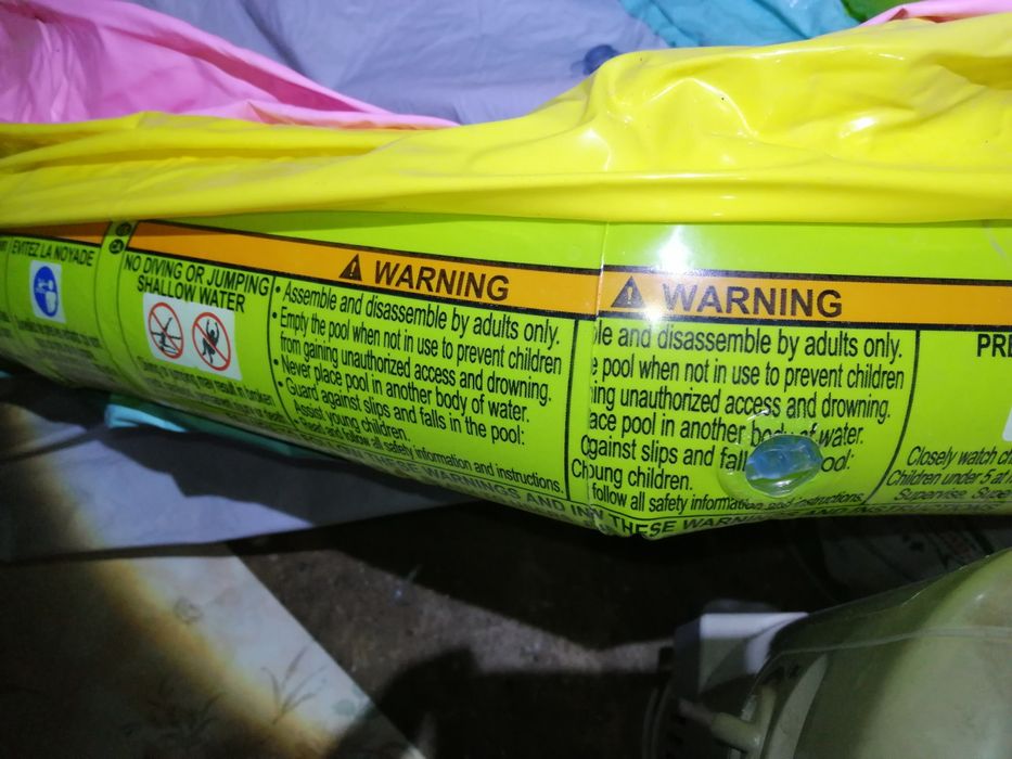 Детский надувной бассейн Intex