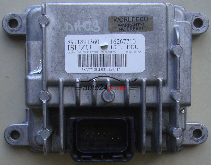 Calculator Pompa de injectie Opel Astra G Corsa C  Combo 1.7 dti Y17dt