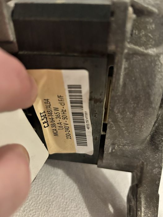 Motor, curea si placa de baza masina de spalat rufe Whirlpool AWE 6516